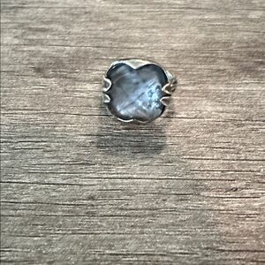 Silpada Sterling silver blue ring